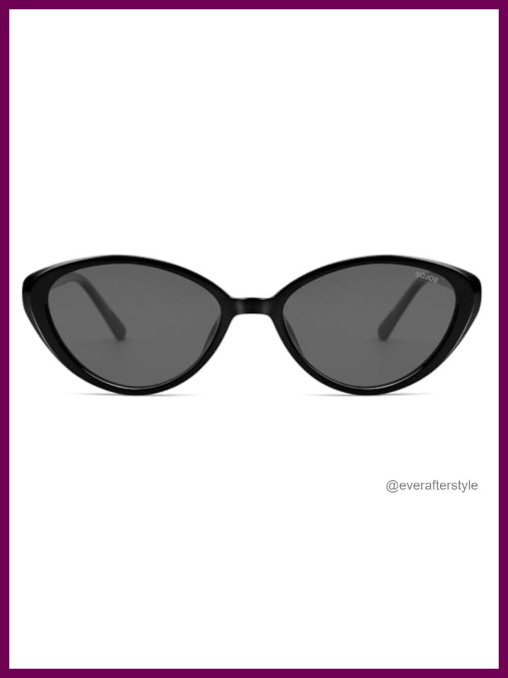 Oval Retro Cat Eye Polarized Sunglasses TR90 Ultra-Lightweight UV400